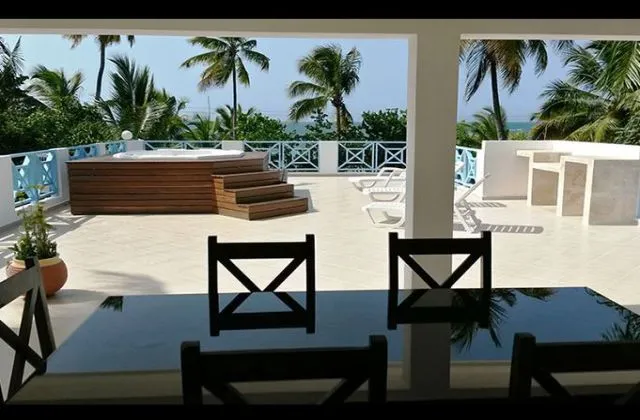 Hotel Playa Caribe Las Terrenas terrasse jacuzzi